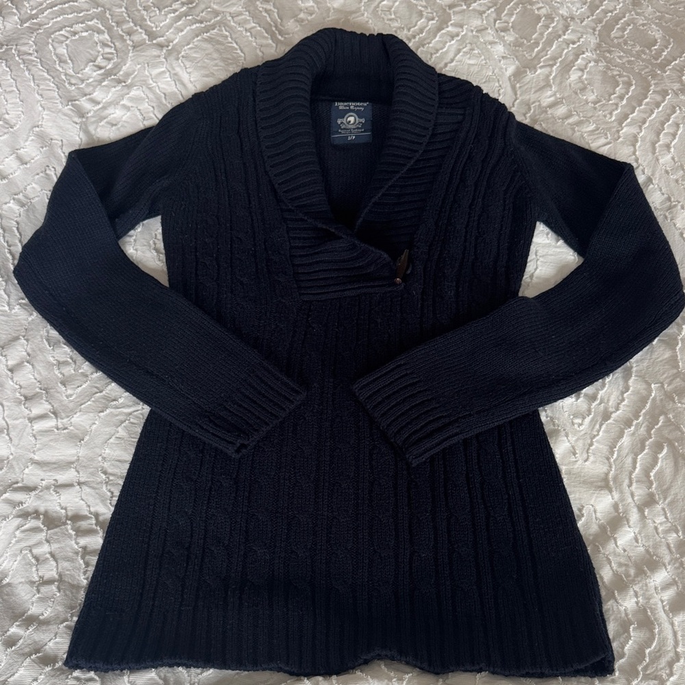 Bluenotes Black Cowl Neck Sweater